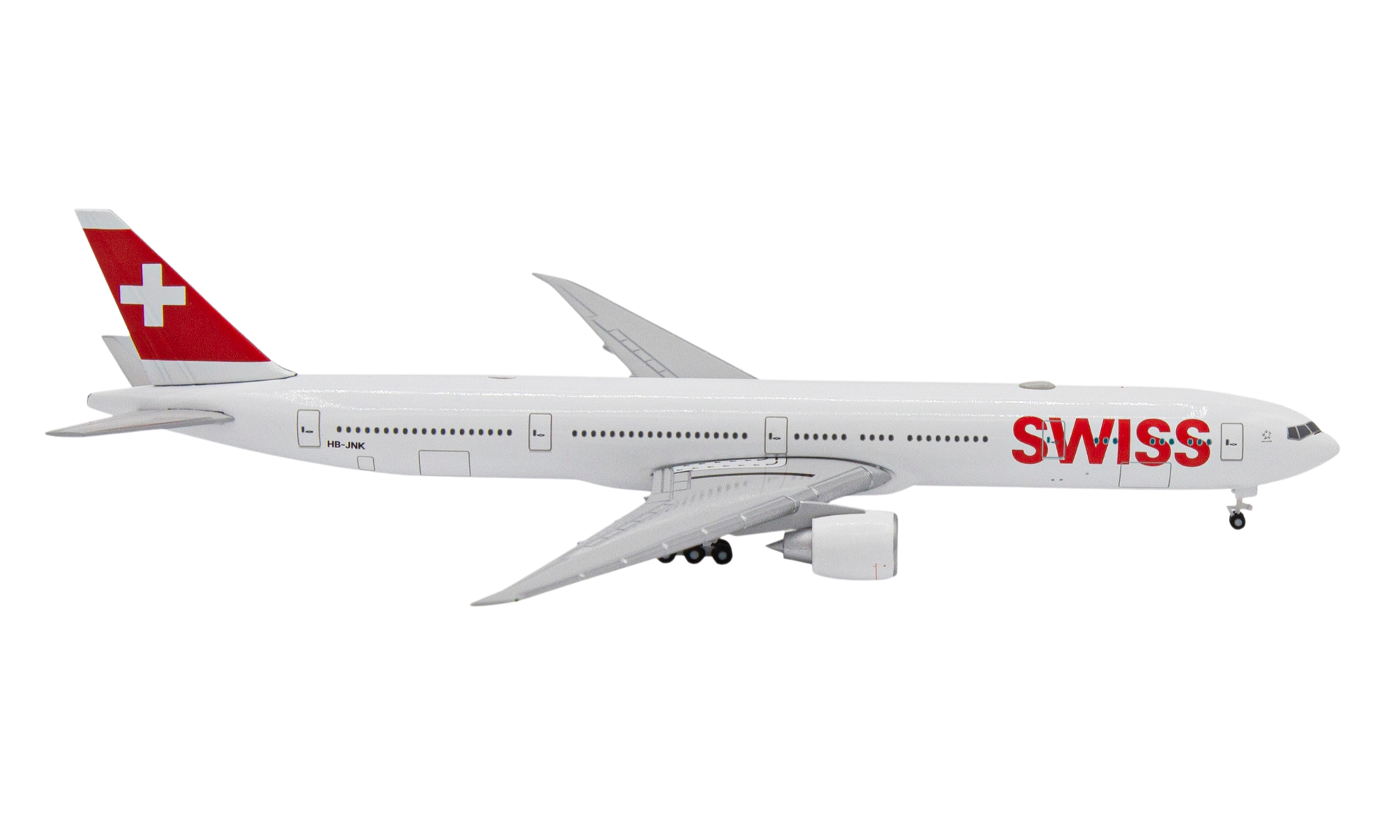 Swiss Boeing B777-300ER HB-JNK Model